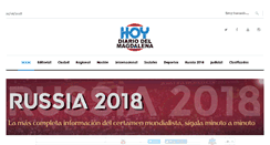 Desktop Screenshot of hoydiariodelmagdalena.com.co
